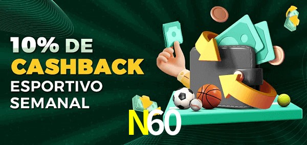 10% de bônus de cashback na N60